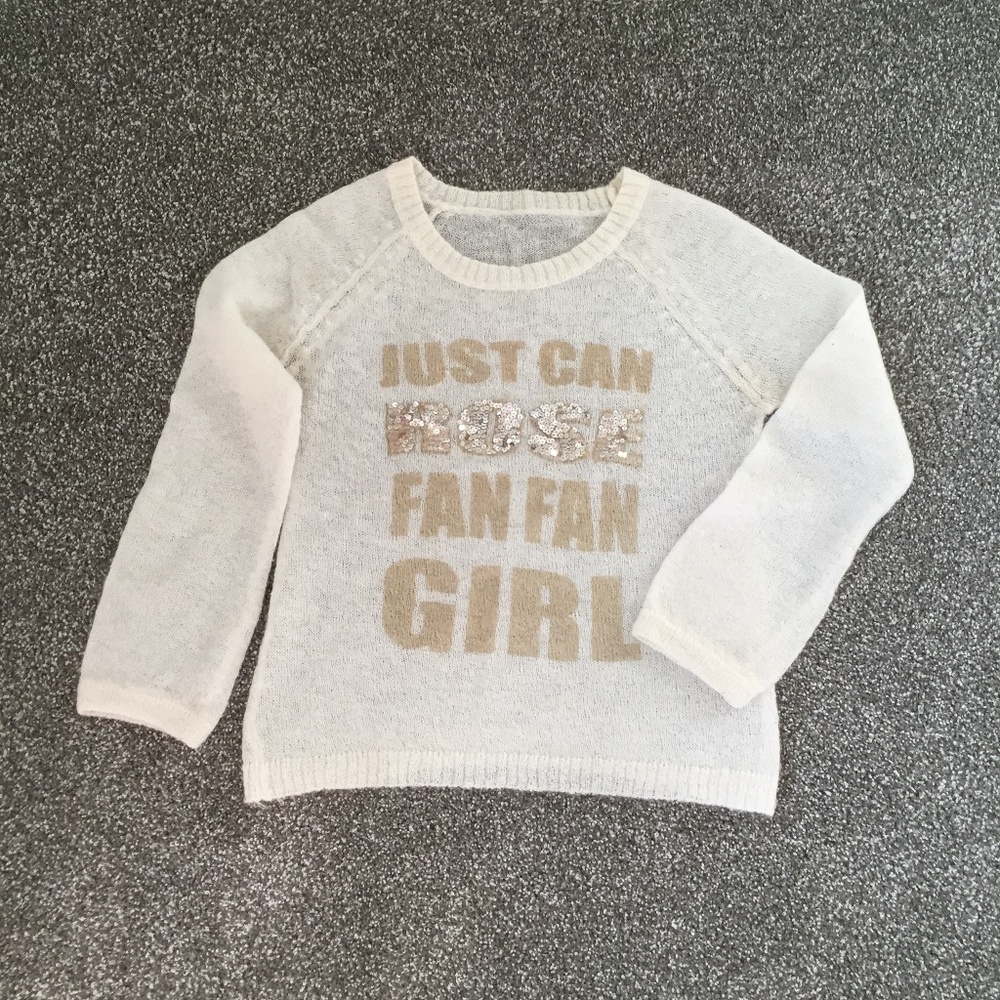 Sequins Embellished See Thru Sweater